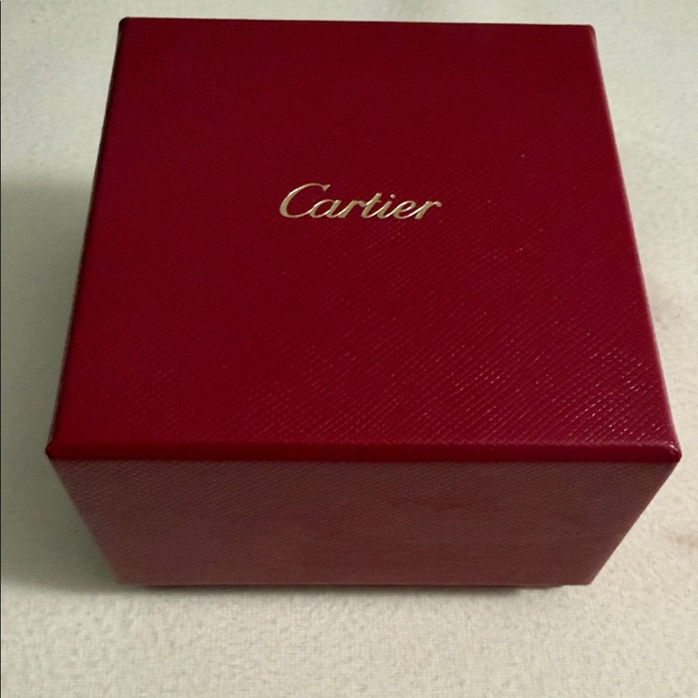 Cartier Luxurious Red Box